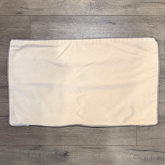 Soft Cream Rectangular Pillow Case - Picture 2 of 2